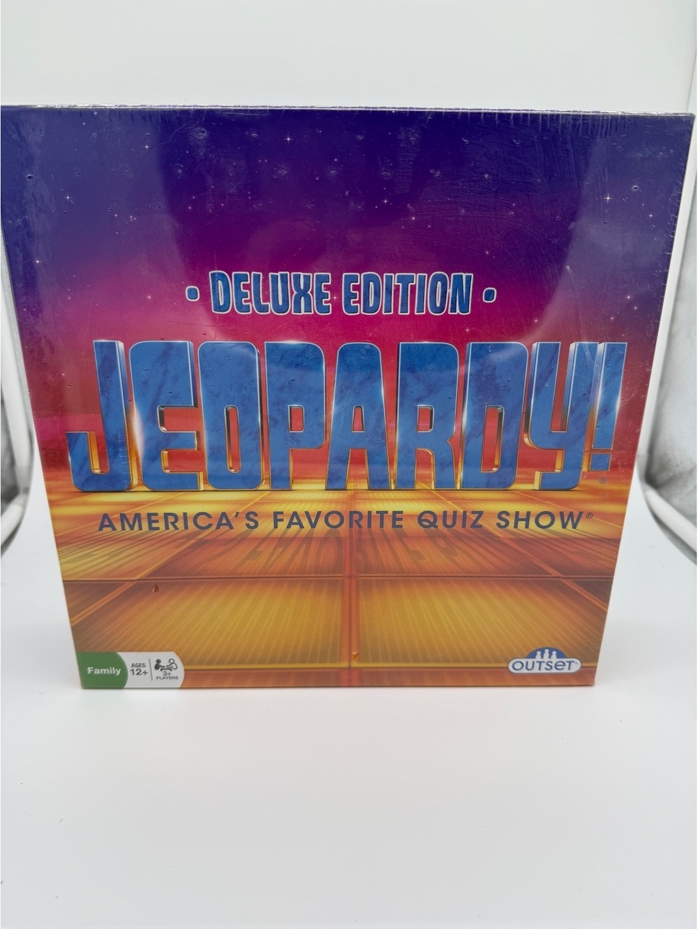 Jeopardy Deluxe Edition Trivia Board Game Outset Media 2016Complete Family Night